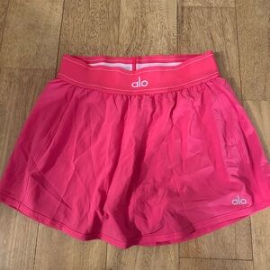 Alo yoga hot pink skort